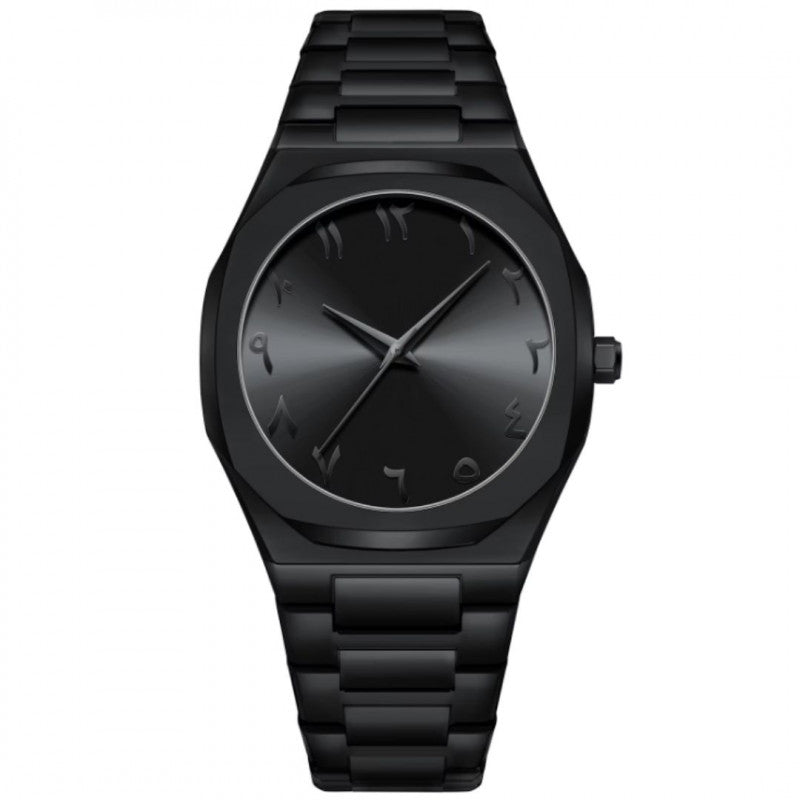 Black Arabic Aura Watch